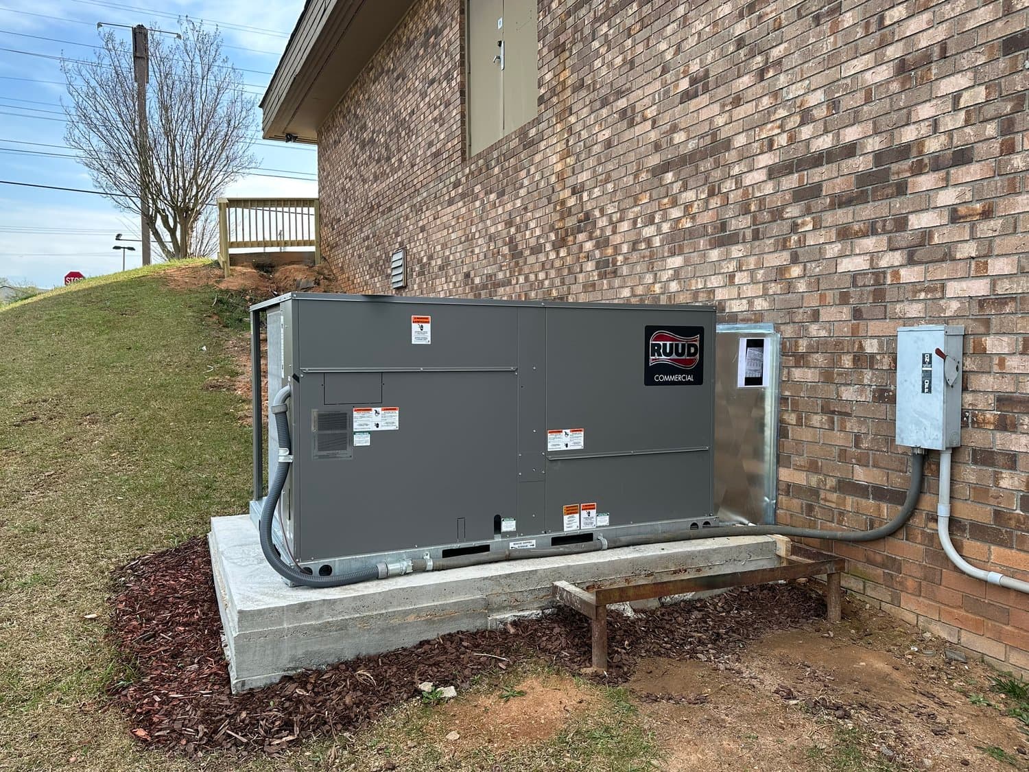 Professional HVAC system installation